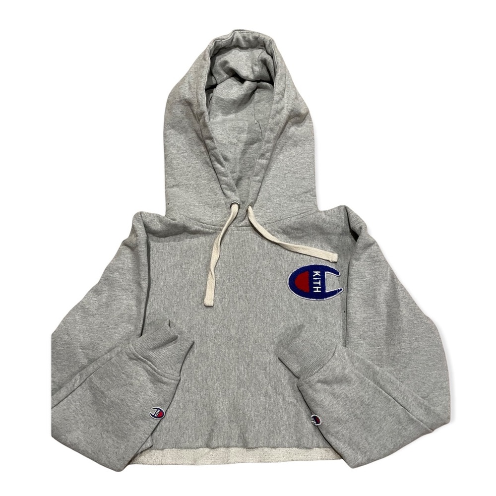KITH x Champion Nia Cropped Hoodie